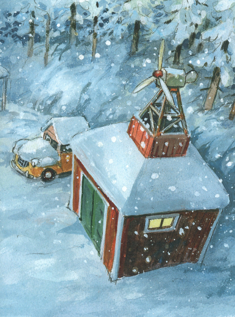 Мулле Мек. Зимняя история: книжка-картинка