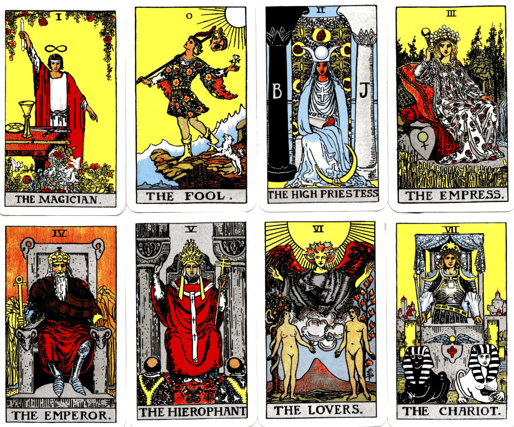 Оригинальное Таро Уэйта 1910 года: мини-колода (78 карт + 1 пустая)