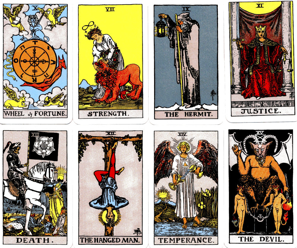 Оригинальное Таро Уэйта 1910 года: мини-колода (78 карт + 1 пустая)