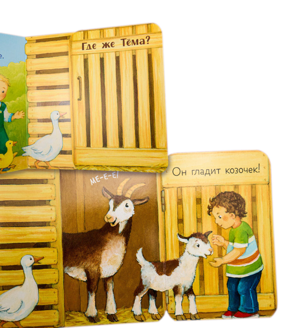 Coucou ! Qu'est-ce que le zoo?: книжка-раскладушка