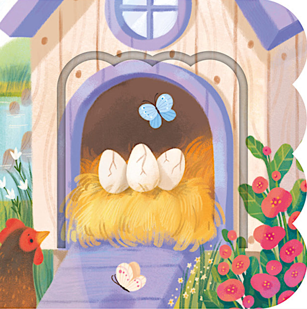 Ферма: книжка с окошками