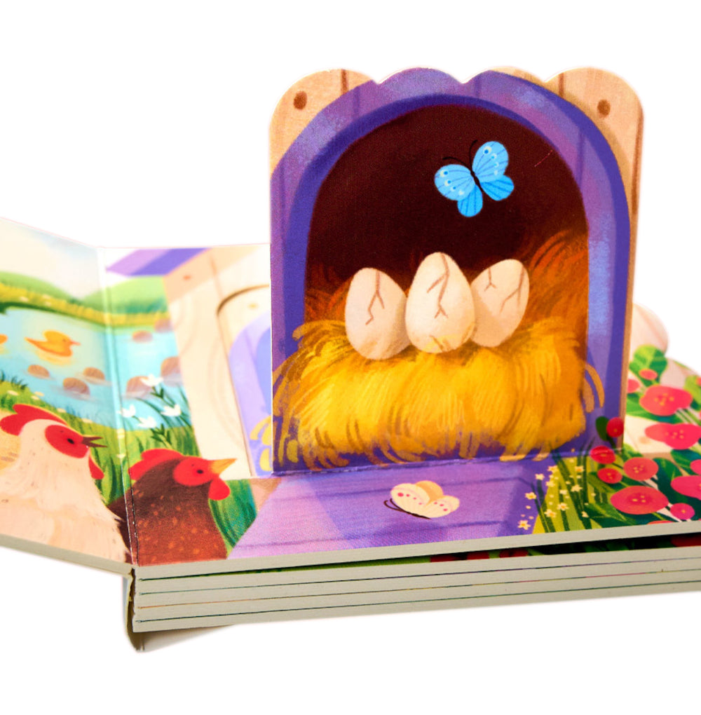 Ферма: книжка с окошками