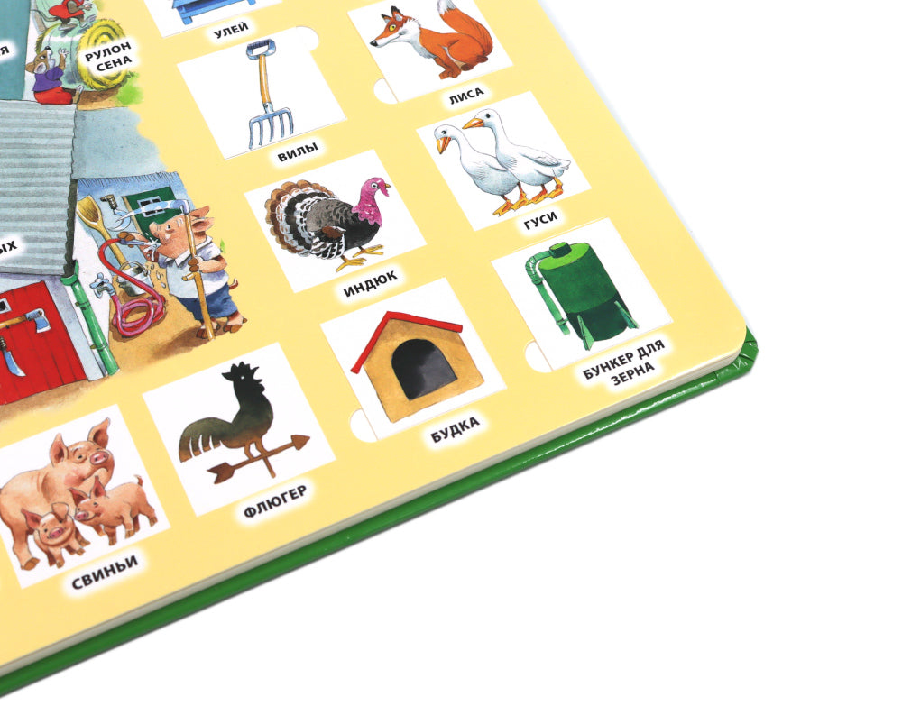 100 окошек для малышей: На ферме и на море (комплект из 2-х книг)