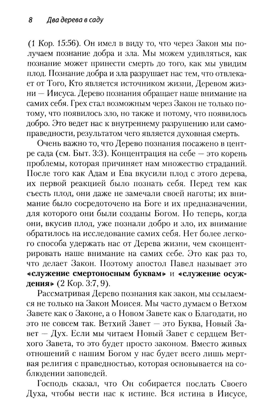 Два дерева в саду