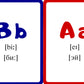 Карточки-помощники: английский алфавит