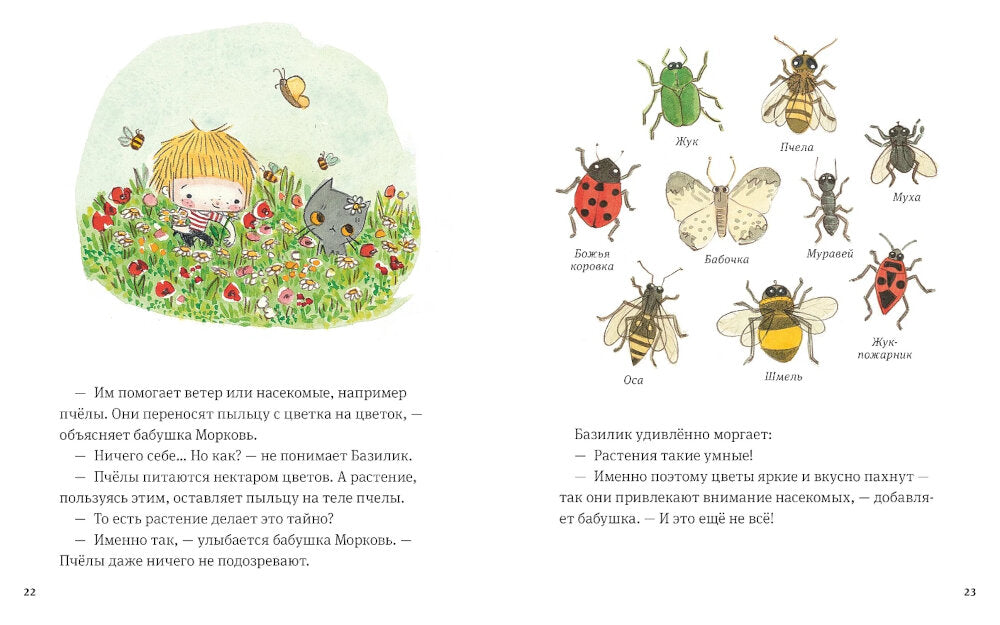 В саду Базилика. Умеют ли растения любить?