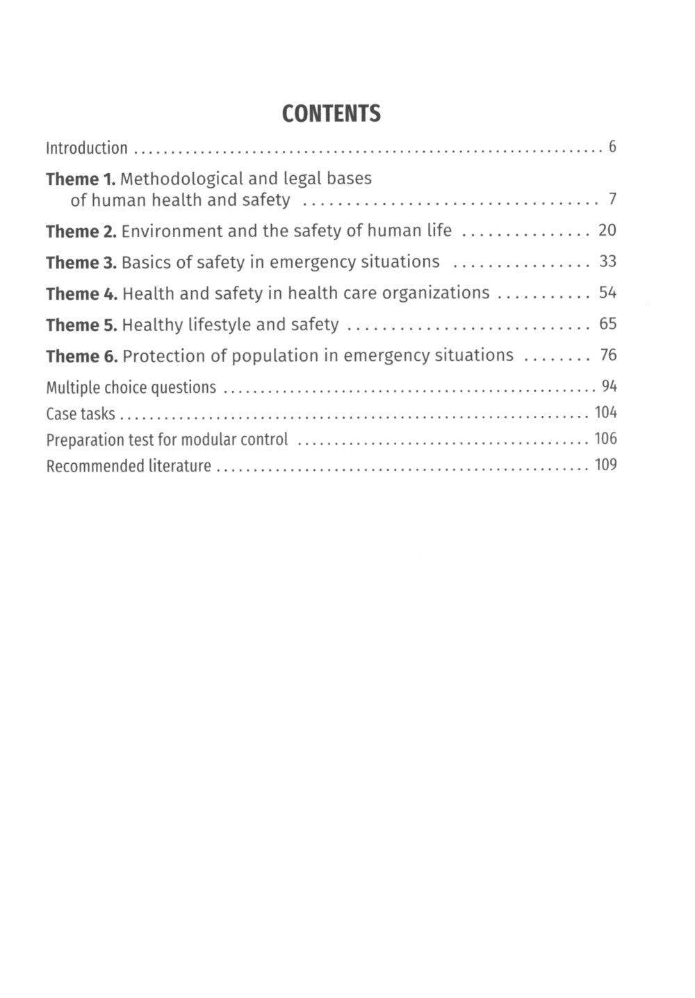 La sécurité des personnes en médecine : manuel = Безопасность жизнедеятельности