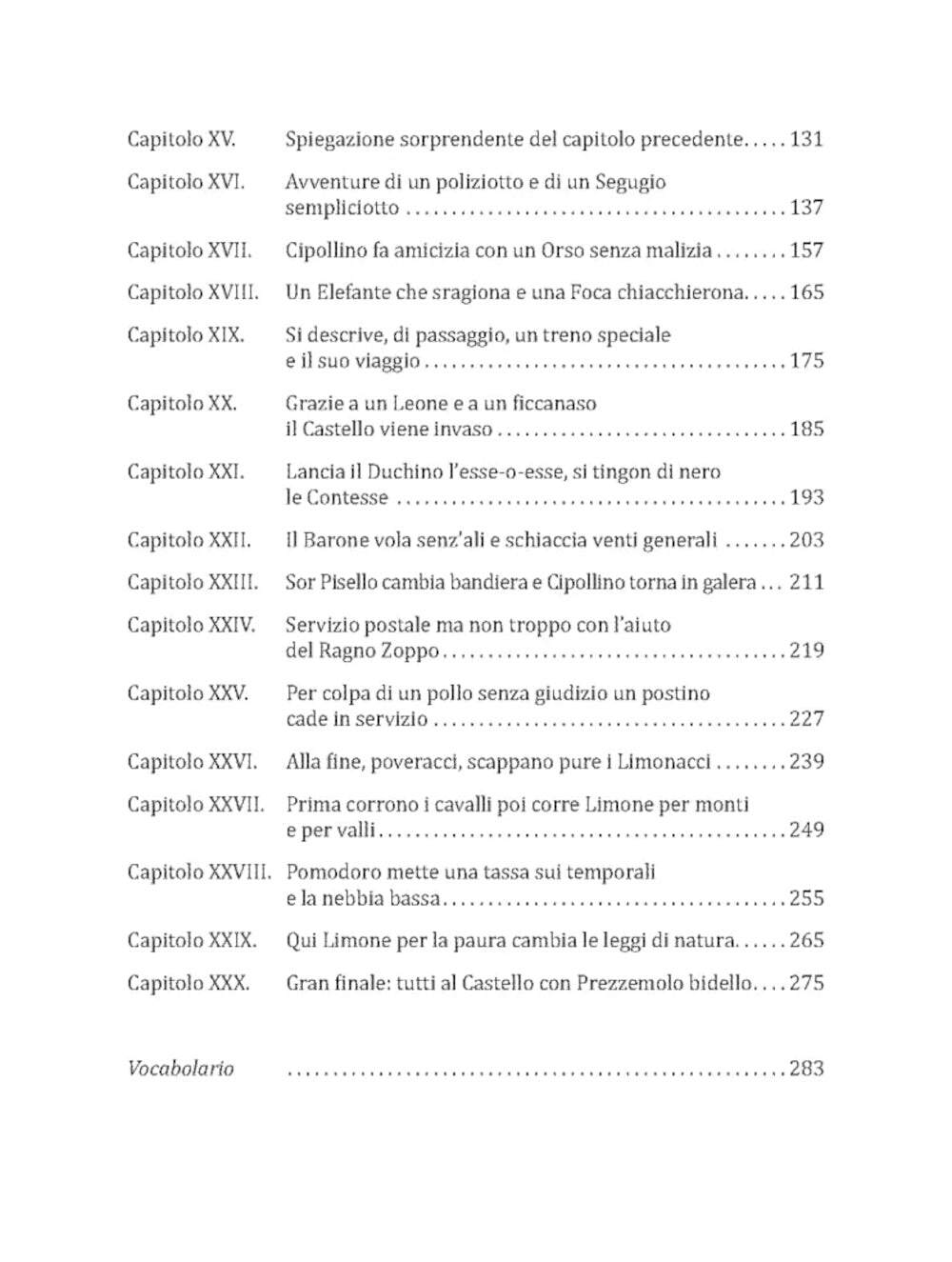 Приключения Чиполлино (на итальян.яз., неадаптир.)