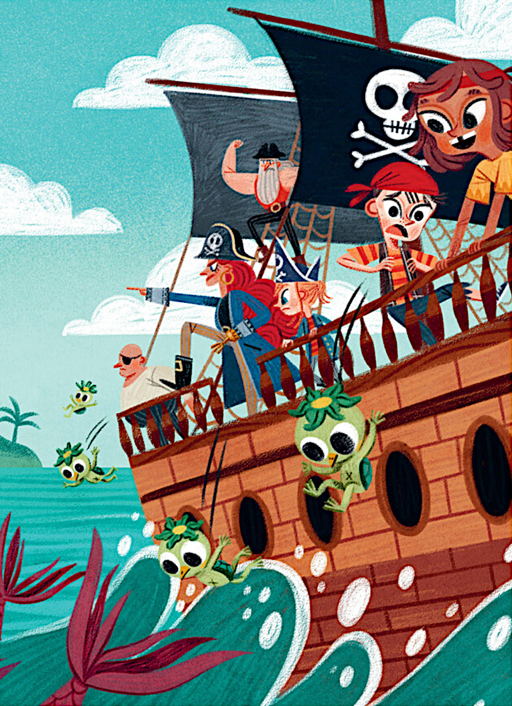 Волшебные спасатели и Бухта черепа