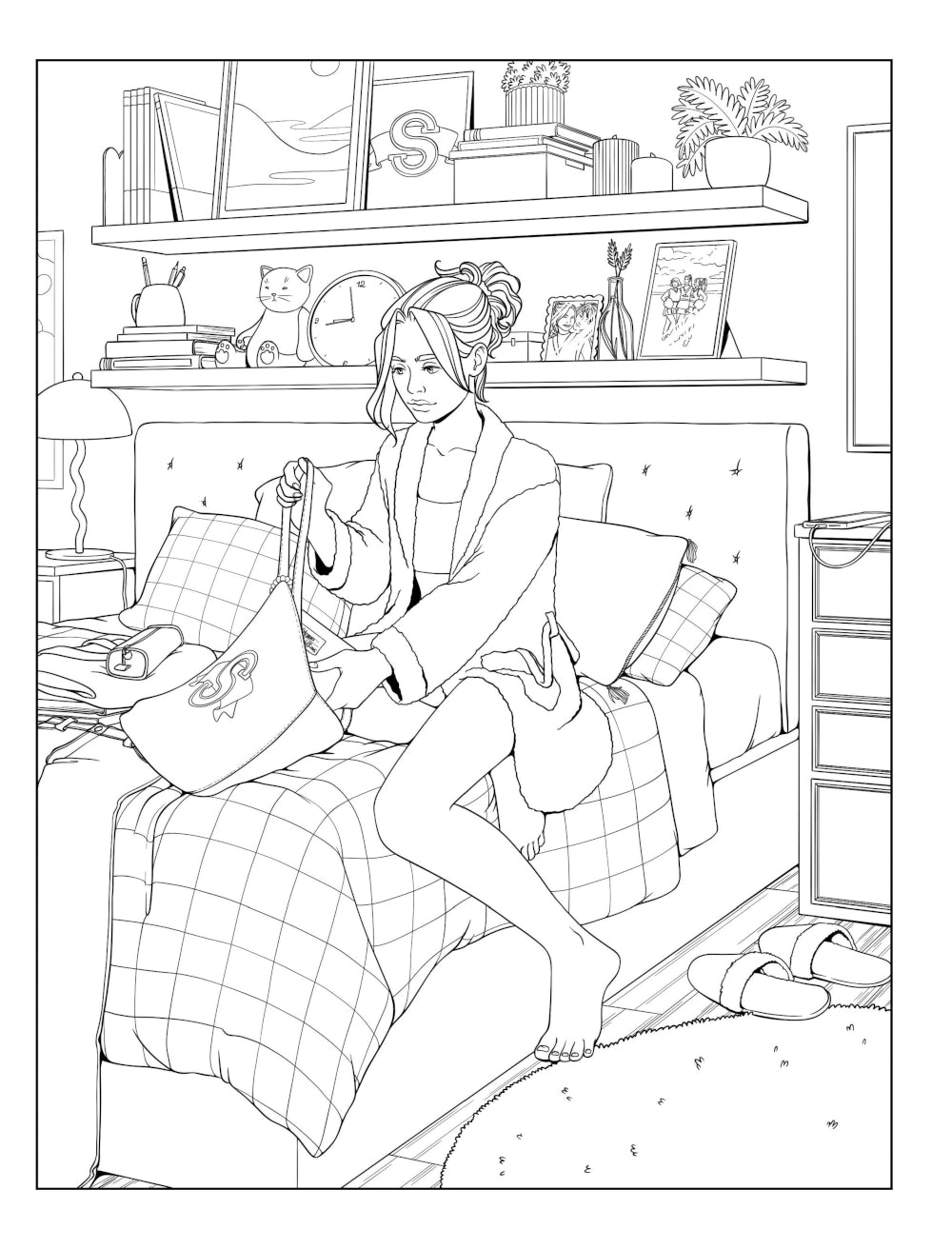 Моя первая школьная любовь: раскрашиваем истории от любимых художников