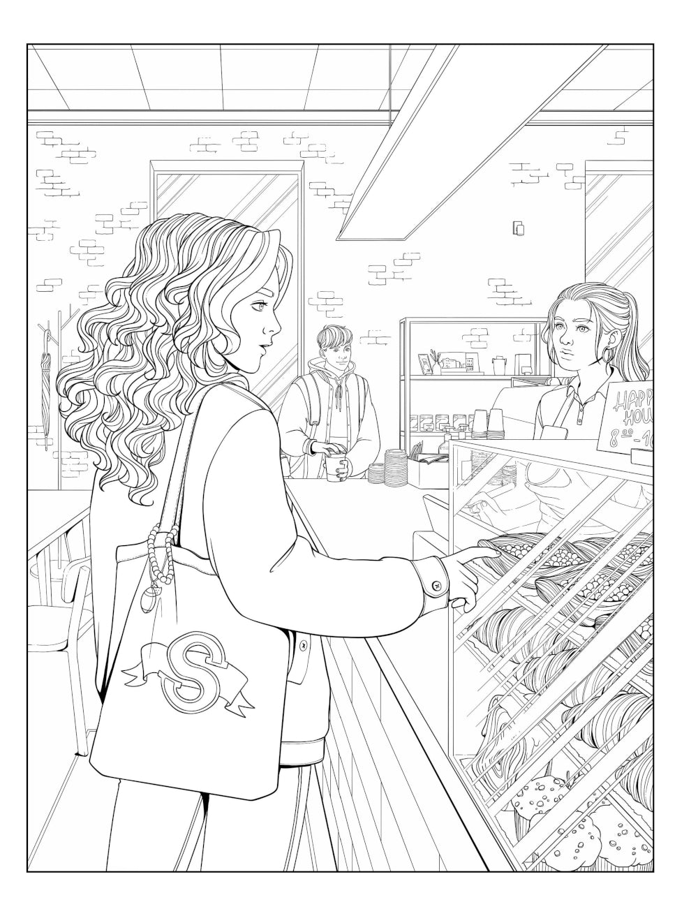 Моя первая школьная любовь: раскрашиваем истории от любимых художников