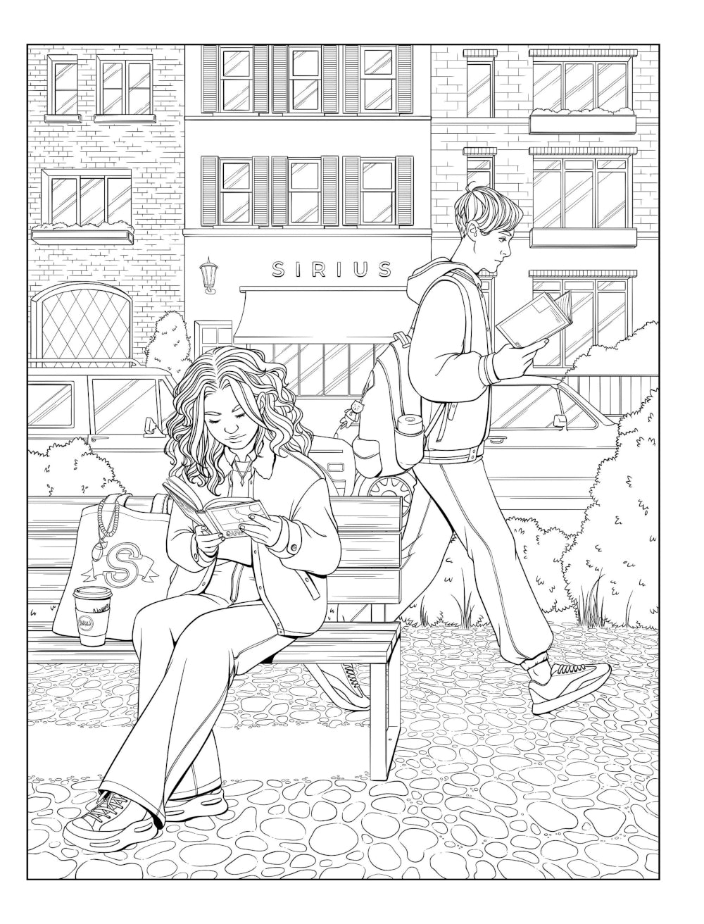 Моя первая школьная любовь: раскрашиваем истории от любимых художников