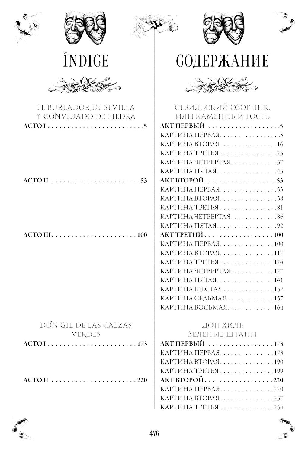 Севильский озорник, или Каменный гость = El burlador de Sevilla y convidado de piedra