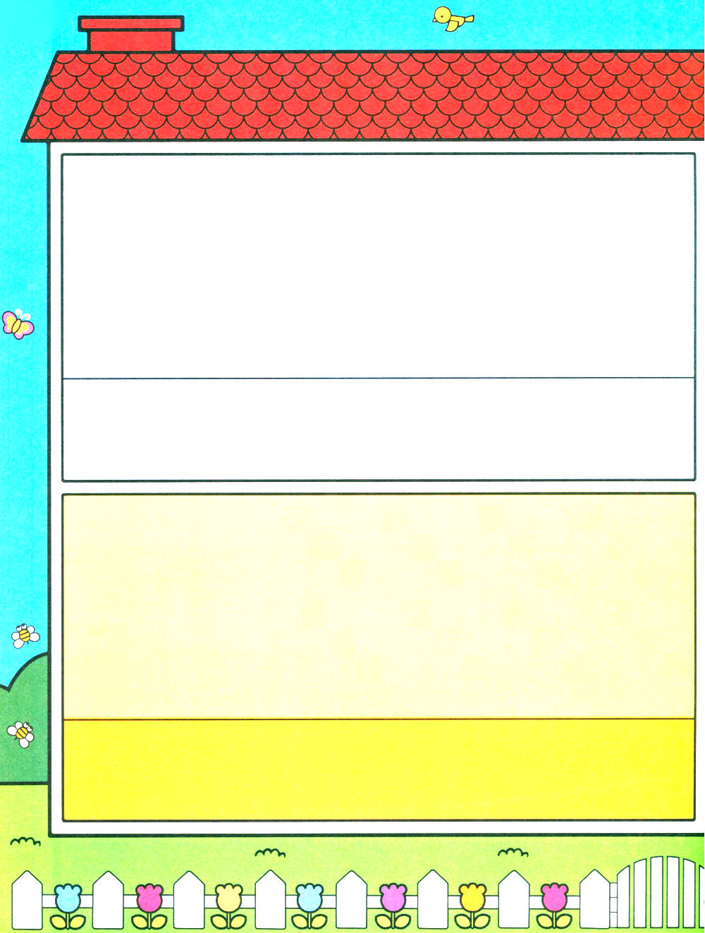 Bonjour Kitty et amis. Votre maison est avec des autocollants