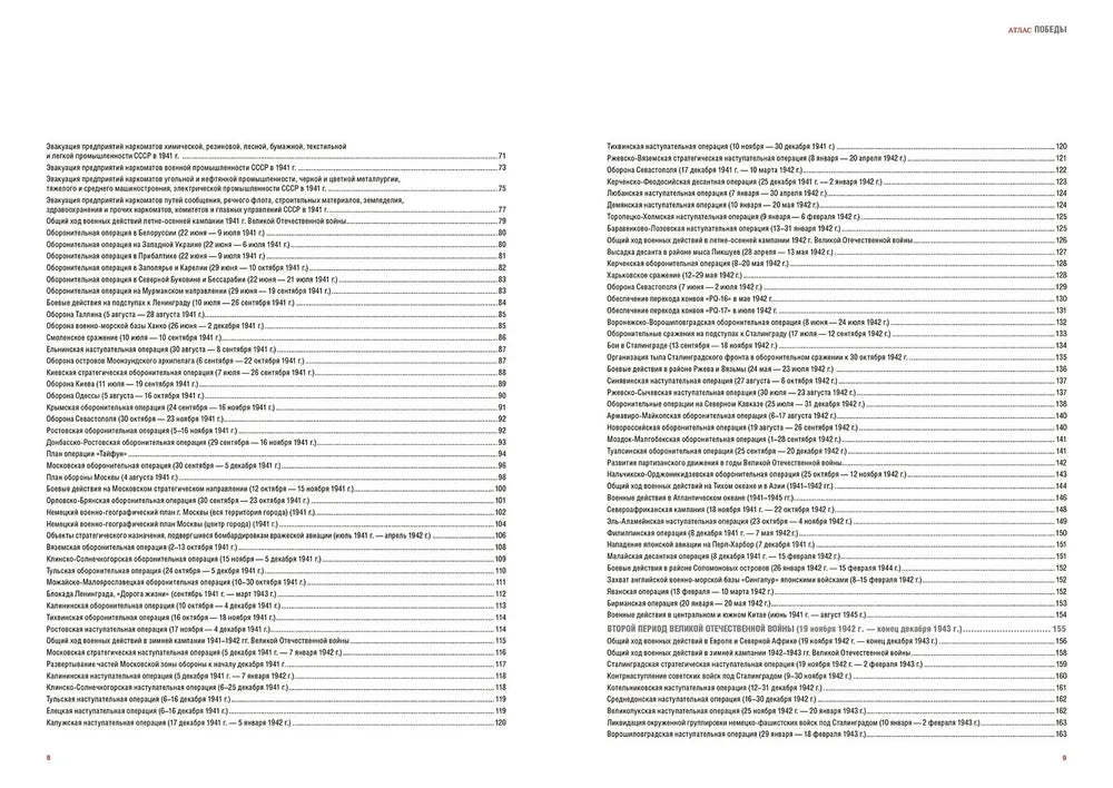 Атлас Победы. Великая Отечественная война 1941-1945 гг