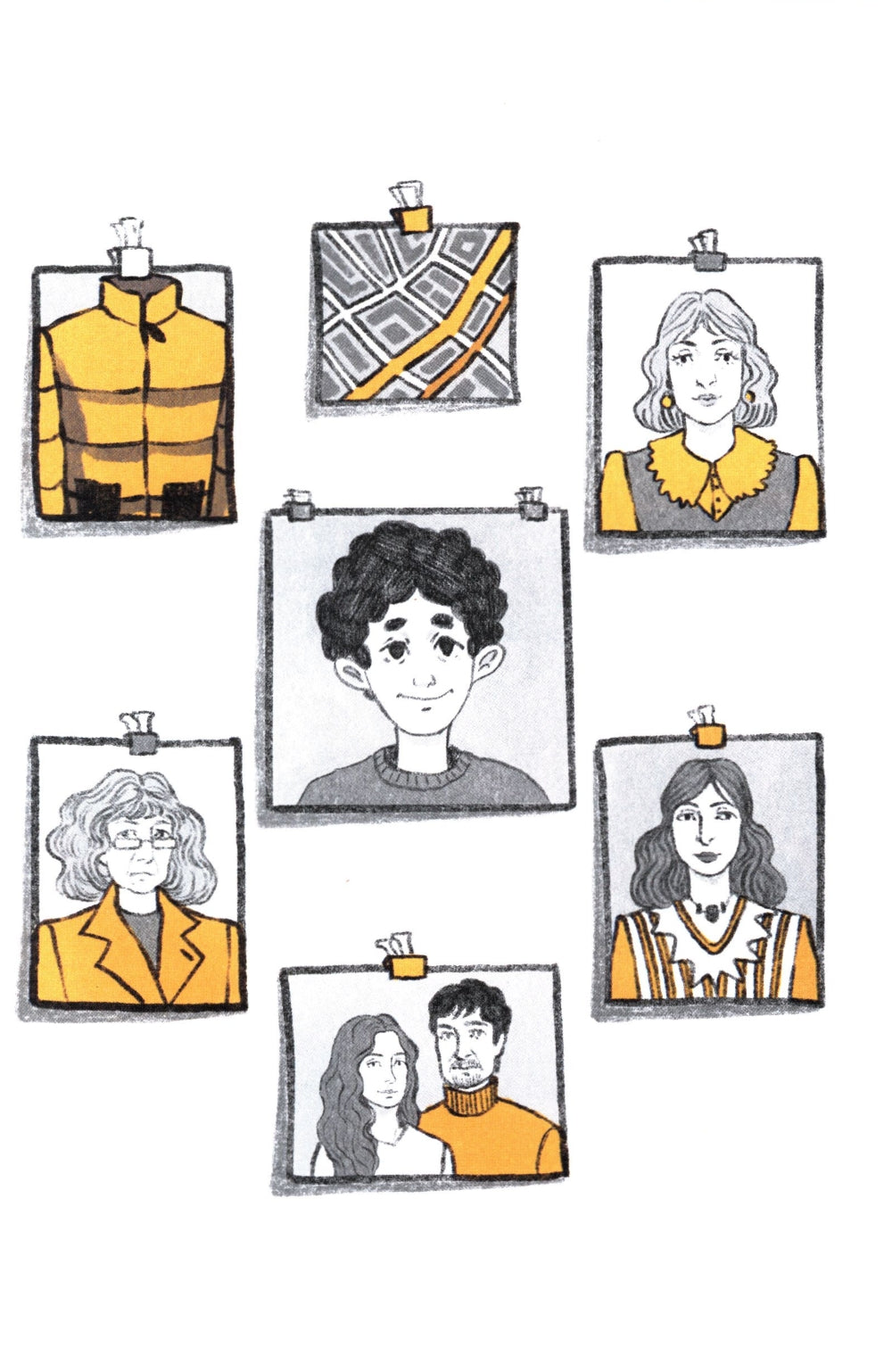 Желтая куртка