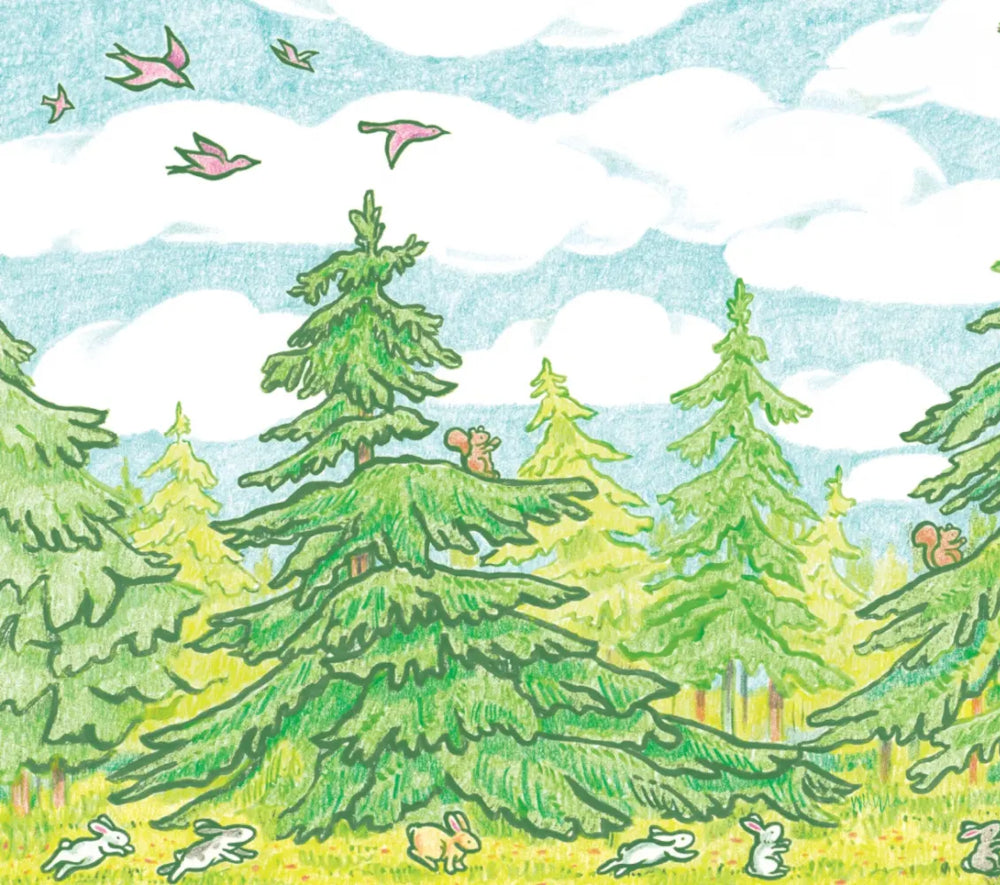 Маленький белый кролик