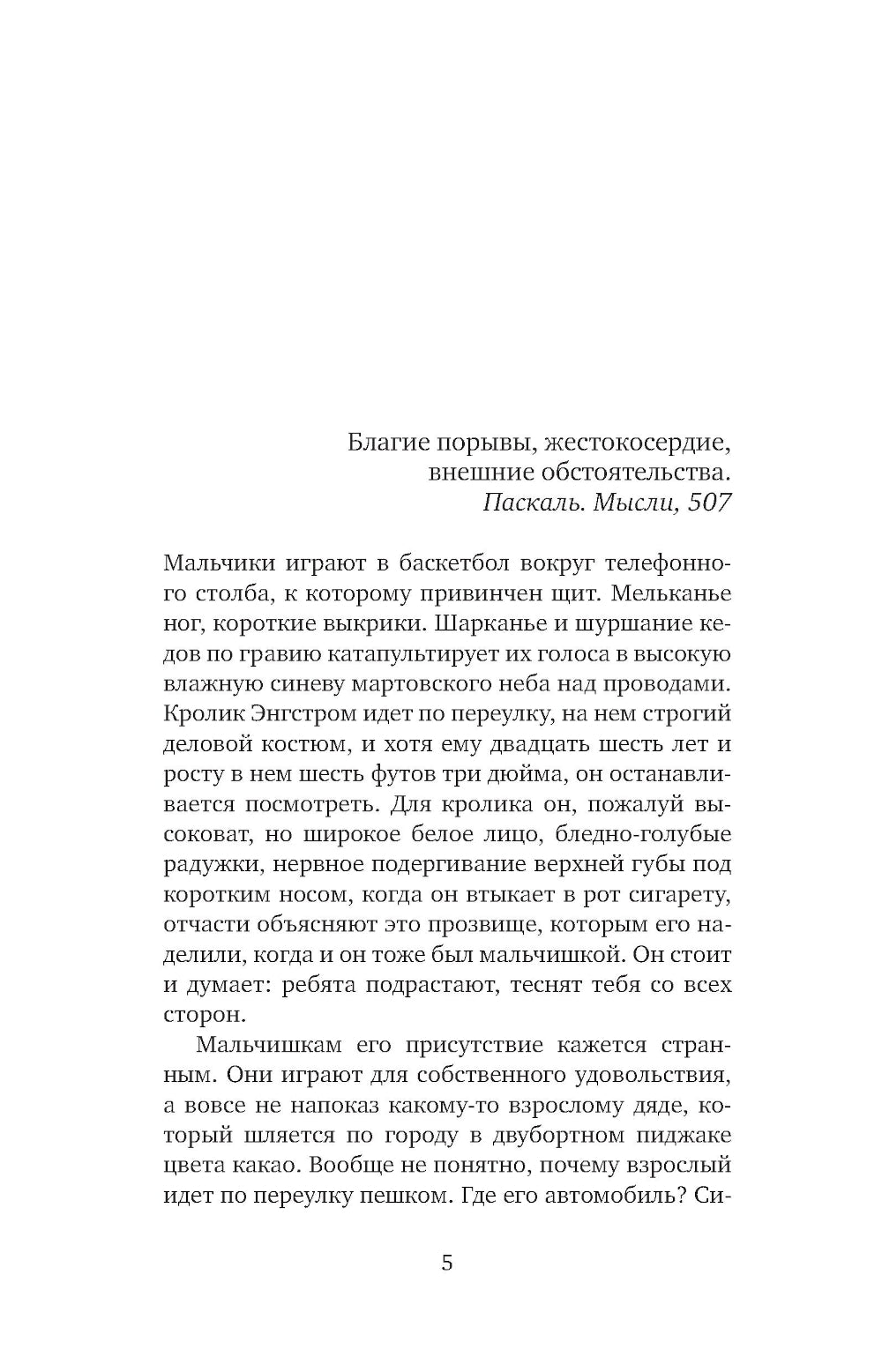 Кролик, беги: роман