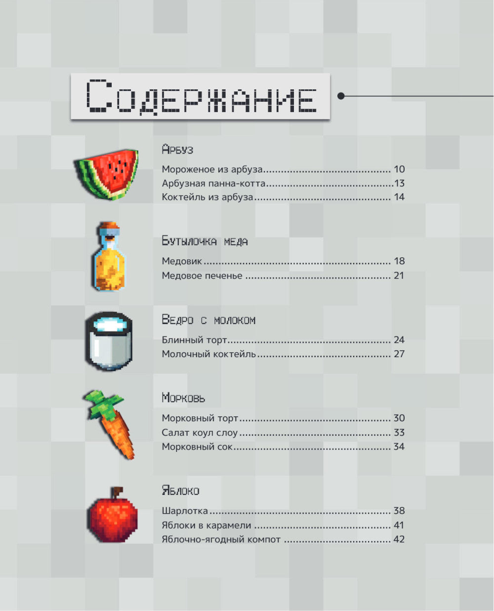 Крафтим еду! Рецепты по мотивам Minecraft