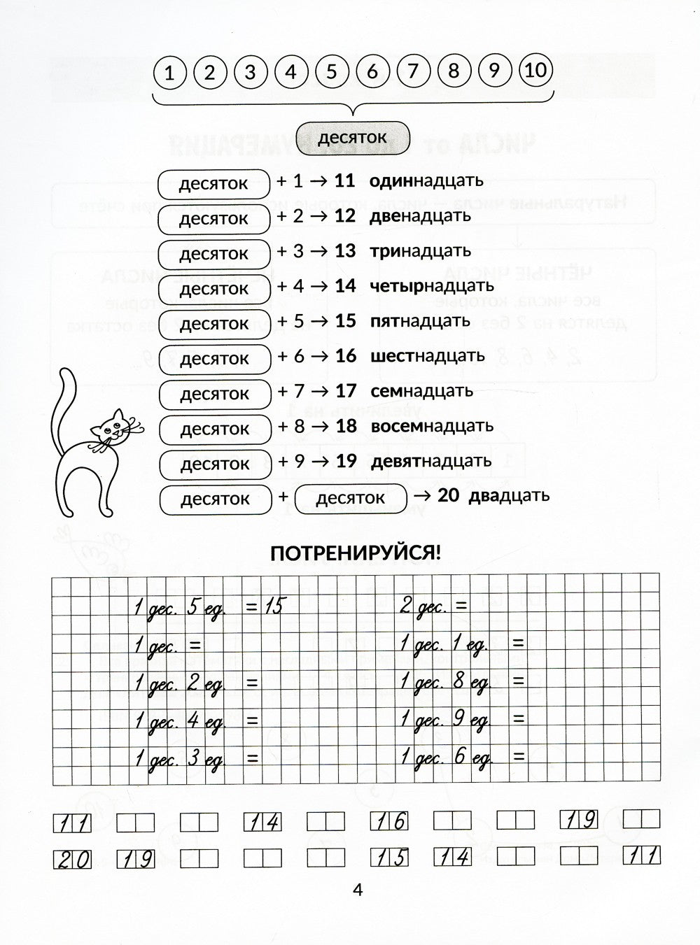 Все правила математики с наглядными примерами, контрольными и тренировочными ...