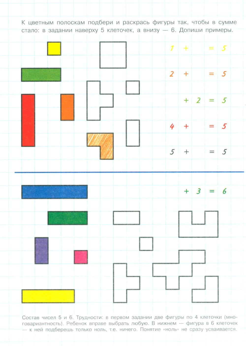 Готовим руку к письму. Прописи математические с вариантами (для детей 5-7 лет)