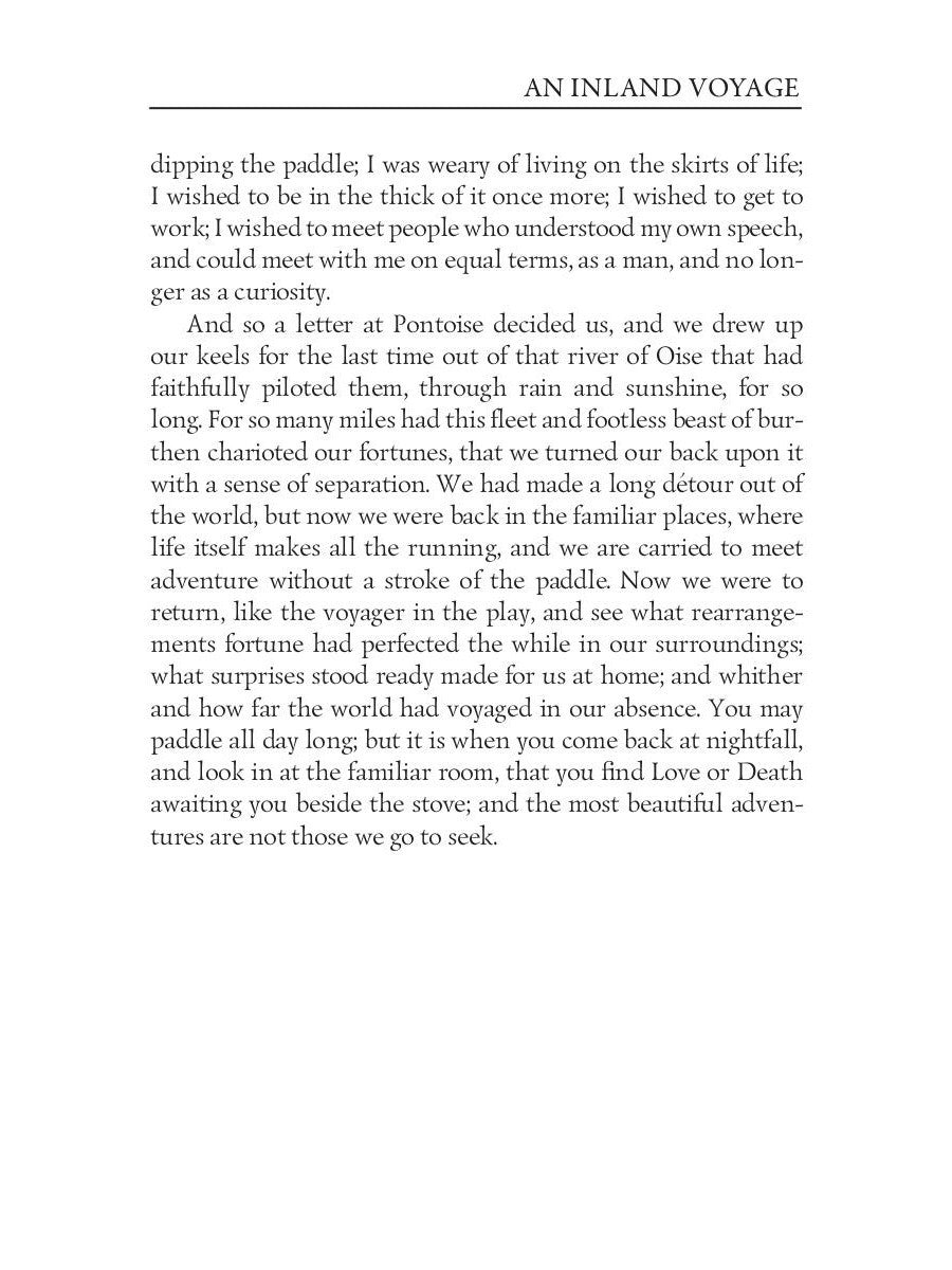 An Inland Voyage = Путешествие вглубь страны: на англ.яз