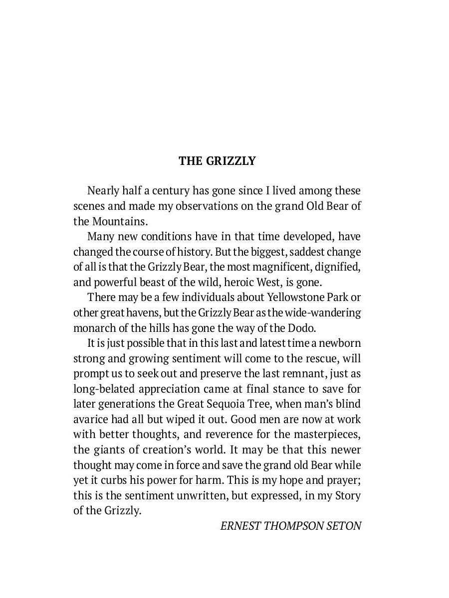 The Biography of a Grizzly and Other Short Stories: на англ.яз