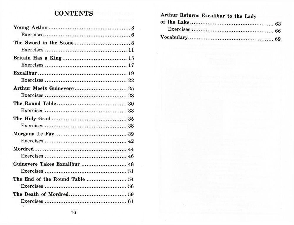 Домашнее чтение. Экскалибур. Меч короля Артура. +CD МР3 (на англ.яз. Elementary)