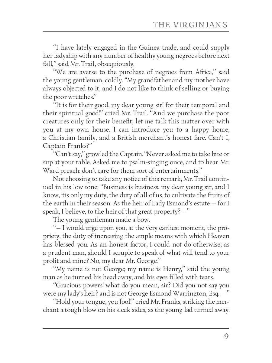 The Virginians 1 = Виргинцы: рассказ о последнем веке 1: на англ.яз