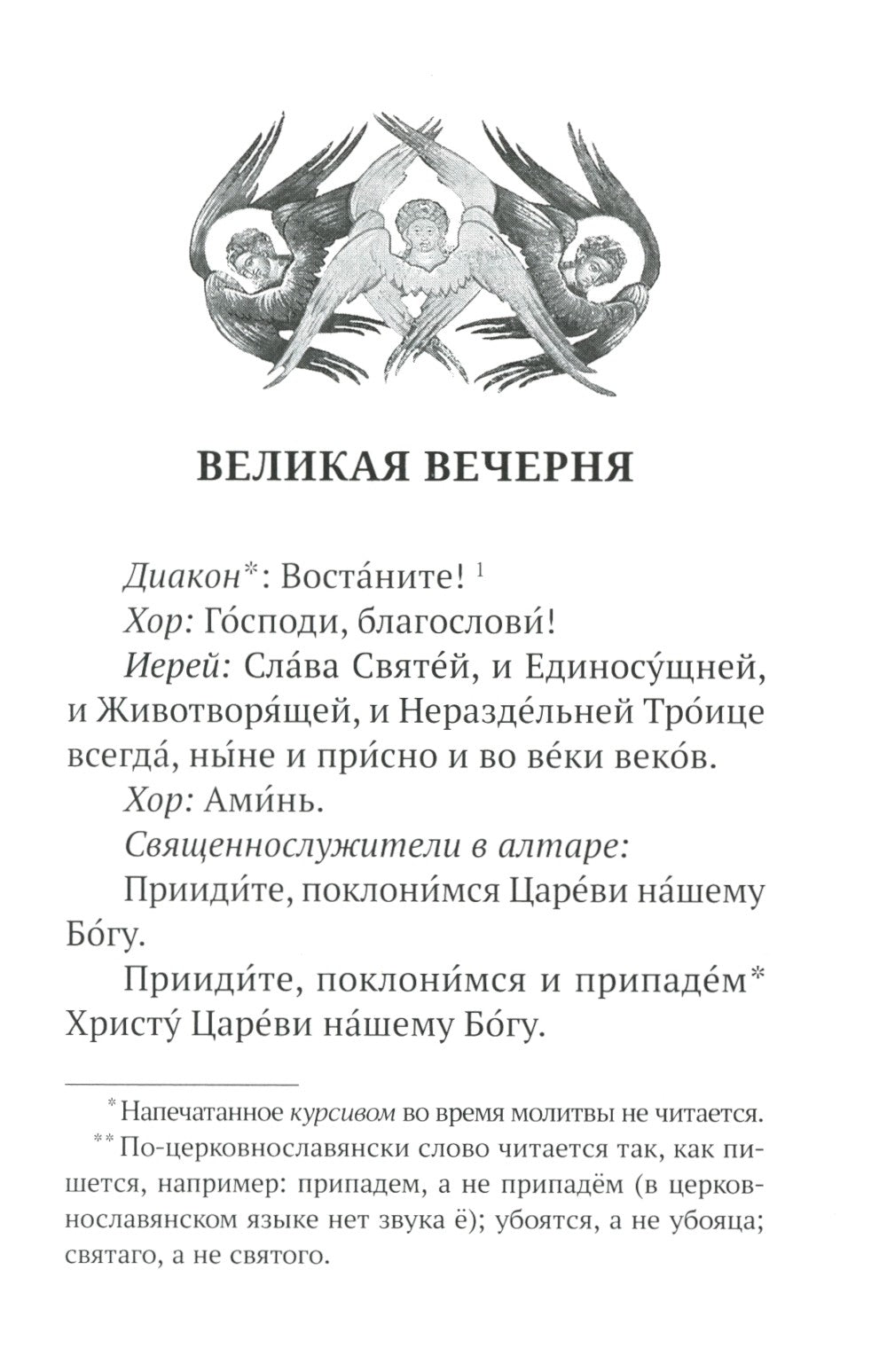 Всенощное бдение. Литургия: Разъяснение церковного богослужения