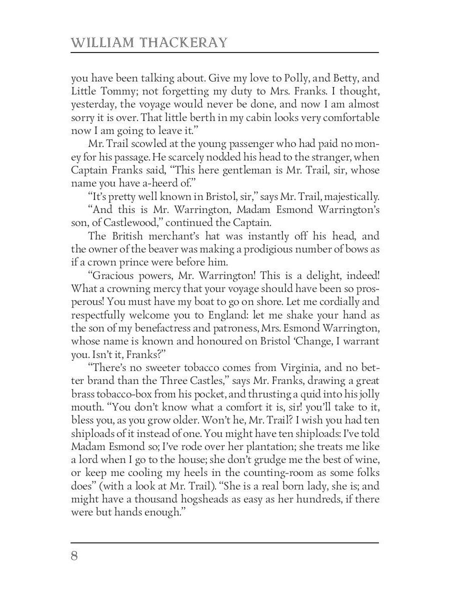 The Virginians 1 = Виргинцы: рассказ о последнем веке 1: на англ.яз