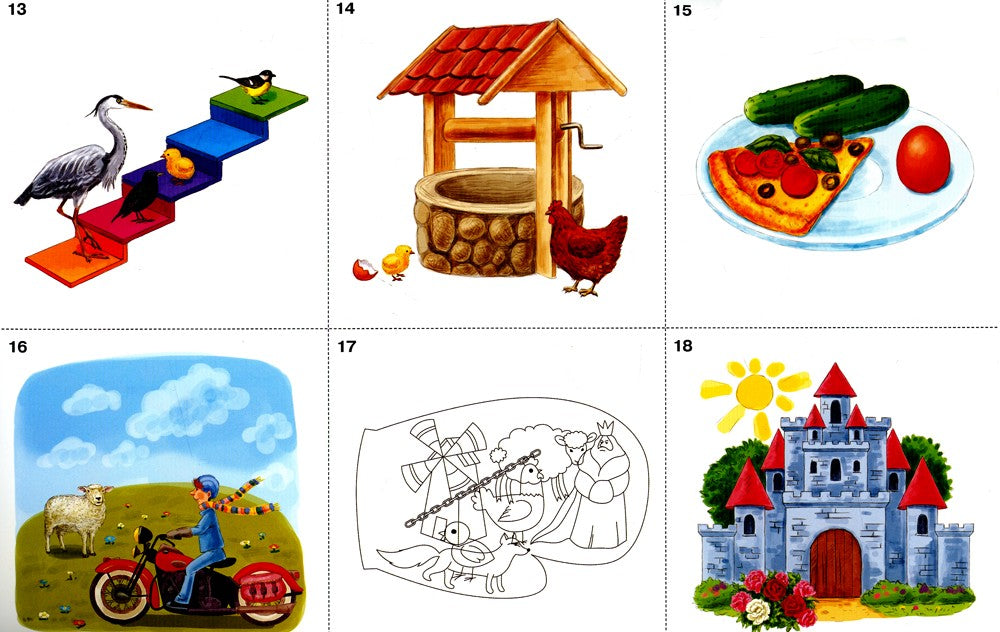 Найди отличия. Вып. 3. Автоматизация звуков [ч], [щ], [ц] в словах и предложе...