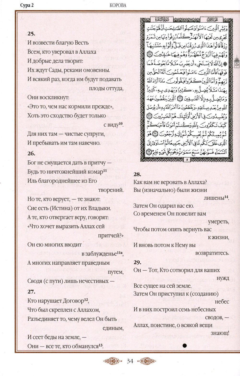 Коран (красный). Перевод смыслов и комментарии Иман Валерии Пороховой. 18-е изд