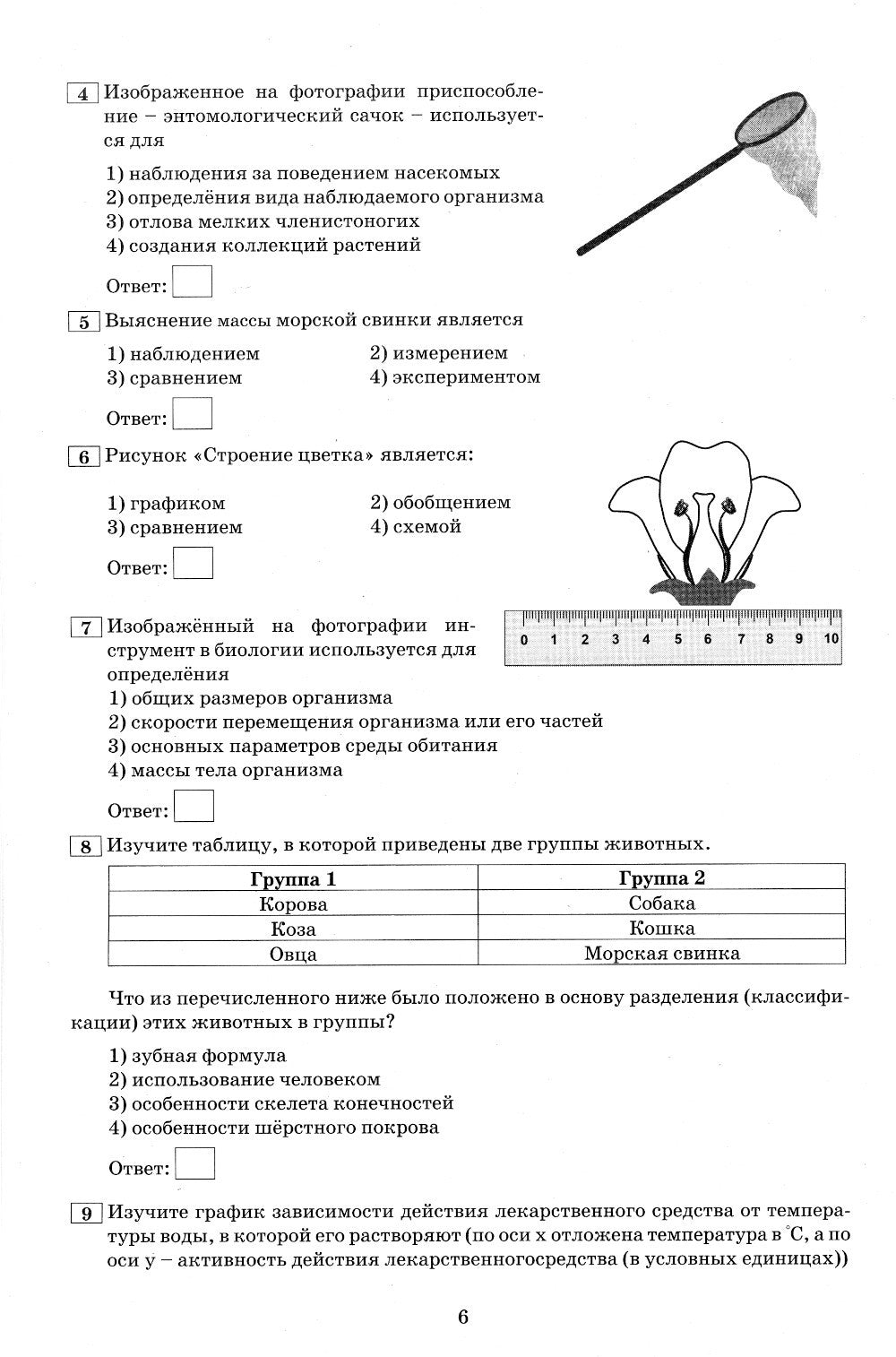 Биология. ОГЭ 2024. Готовимся к итоговой аттестации: Учебное пособие