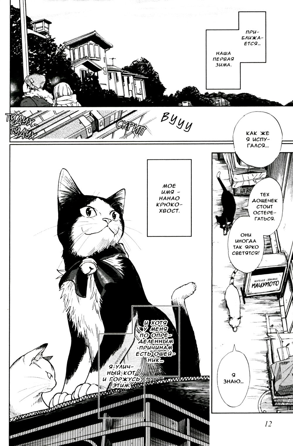 Жизнь бродячего кота. Т. 1: манга