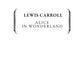 Алиса в Стране чудес