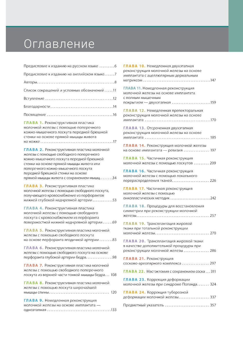 Атлас реконструктивной хирургии молочной железы