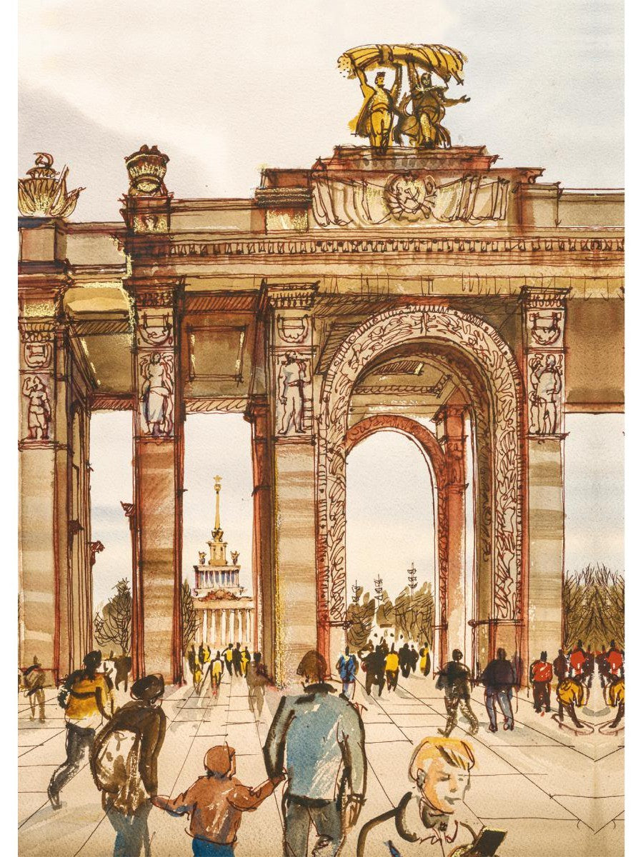 Три дня в Москве. Краткий путеводитель в рисунках