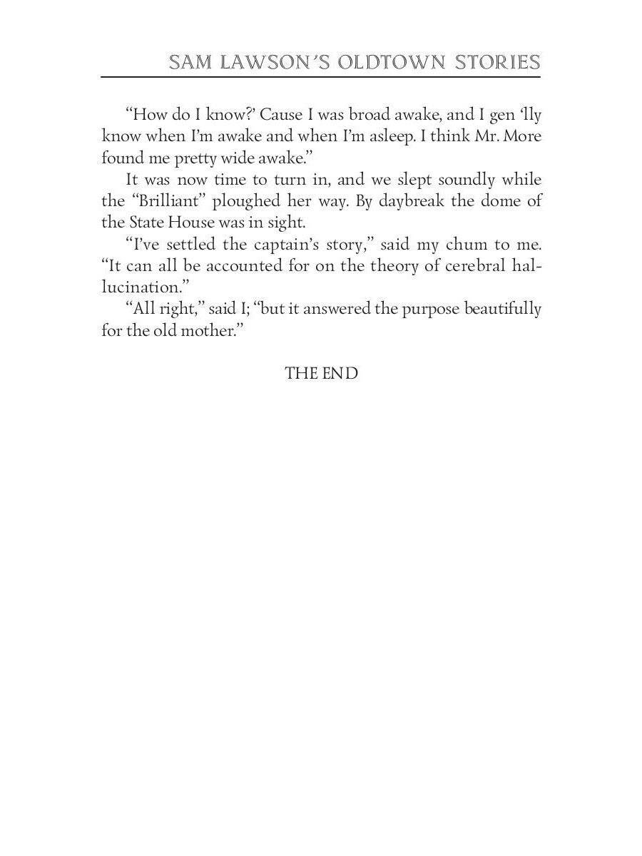 Sam Lawson's Oldtown Fireside Stories = Олдтаунские рассказы у камелька, пове...