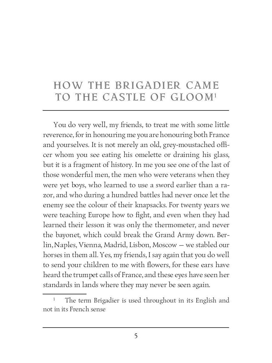 The Adventures of Brigadier Gerard 1 = Подвиги бригадира Жерара 1: на англ.яз