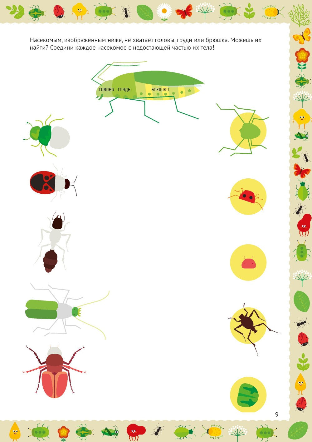Умные открытия. Насекомые (+наклейки)
