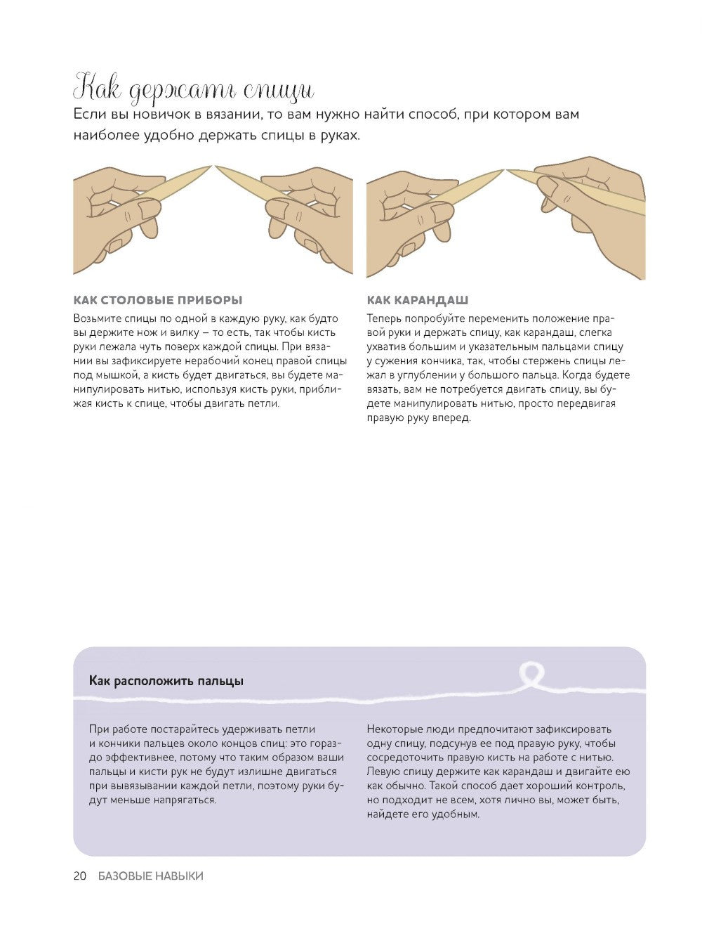 Вязание спицами. Курс для начинающих