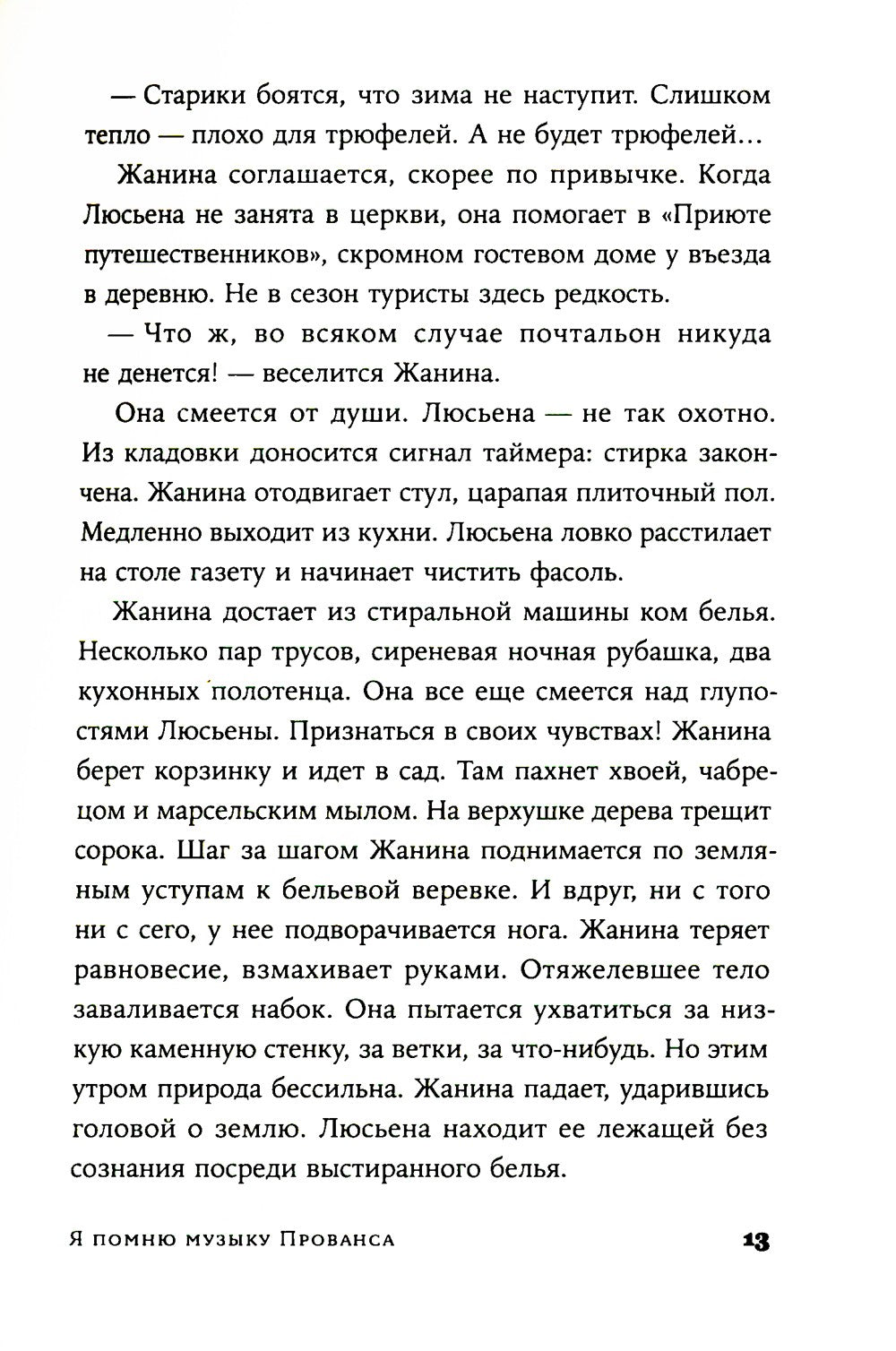 Я помню музыку Прованса: роман