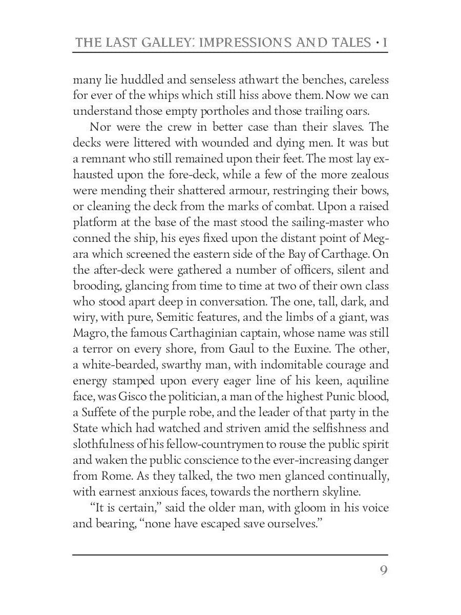 The last Galley: Impressions and Tales 1 = Последняя галерея: впечатления и р...