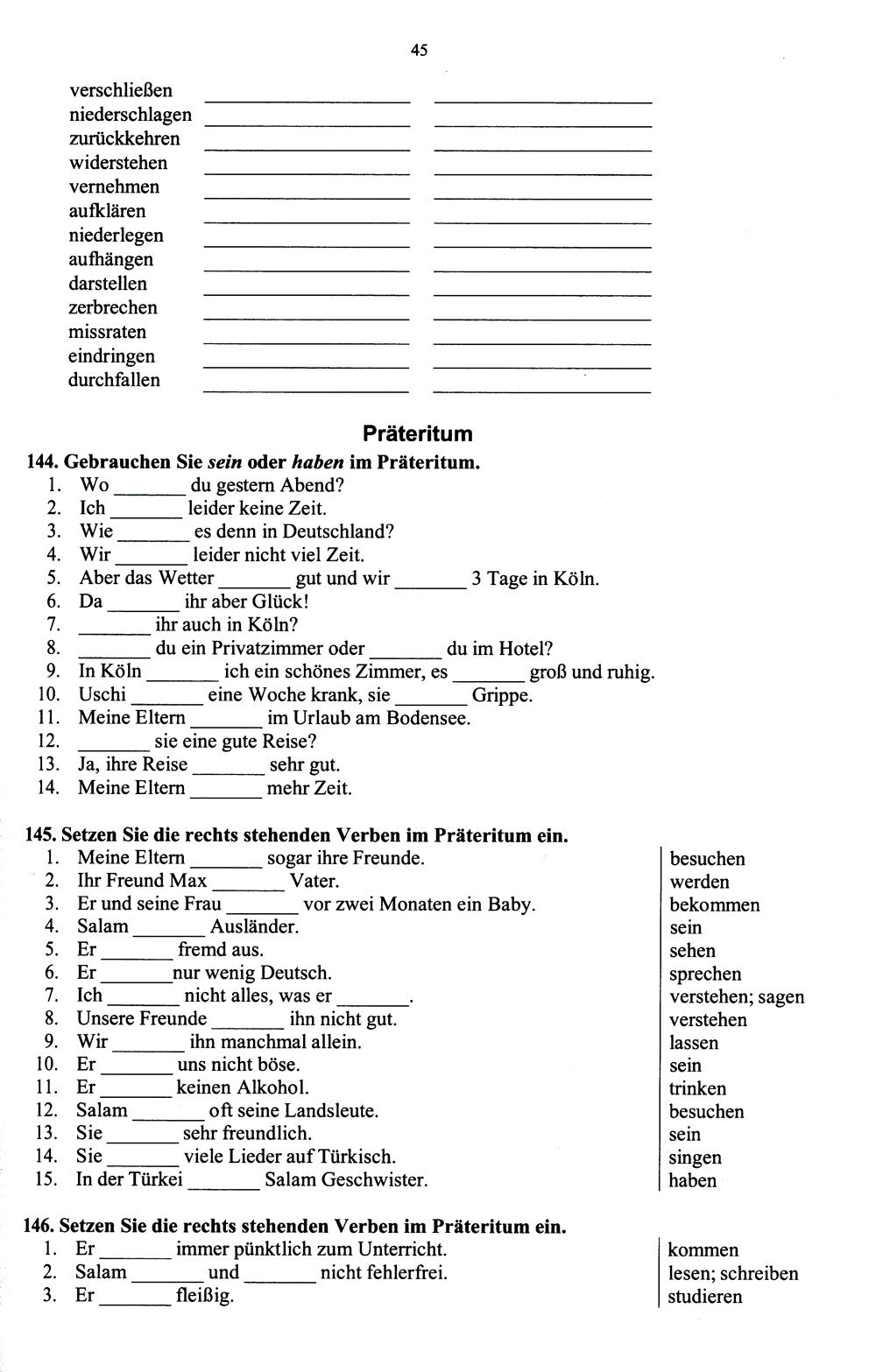 Грамматика немецкого языка в упражнениях = Deutsche Grammatik in Ubungen. 4-е...