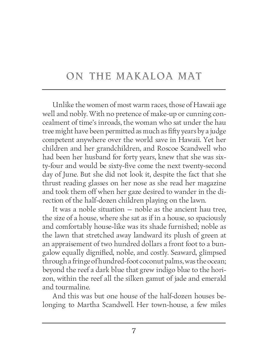 On the Makaloa Mat and The Road = На циновке Макалоа и Дорога. Т. 27: на англ.яз