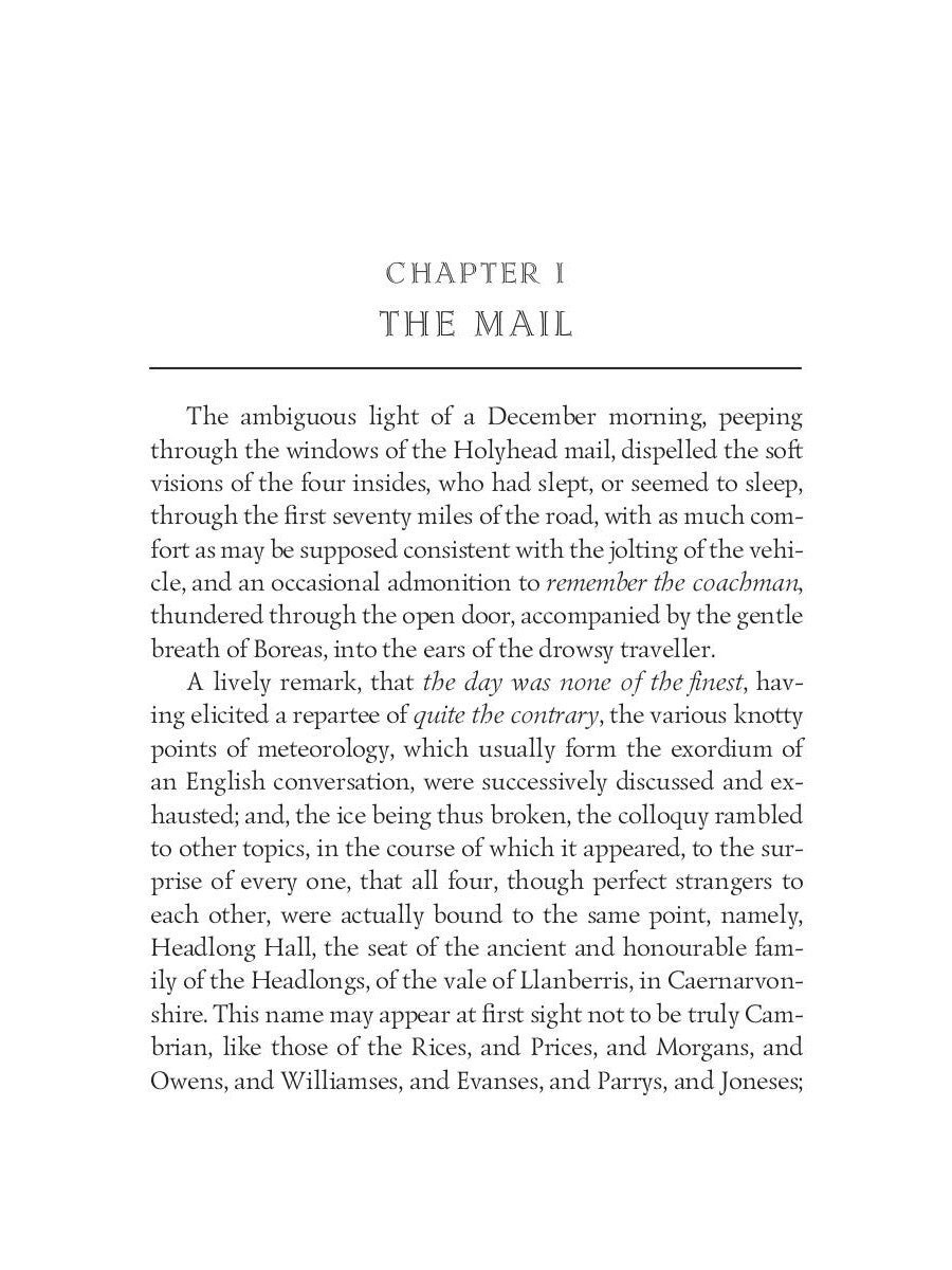 Headlong Hall = Безумный Дом: на англ.яз