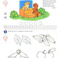 Считаем до десяти, для детей 5-6 лет (комплект: раскраска и рабочая тетрадь)