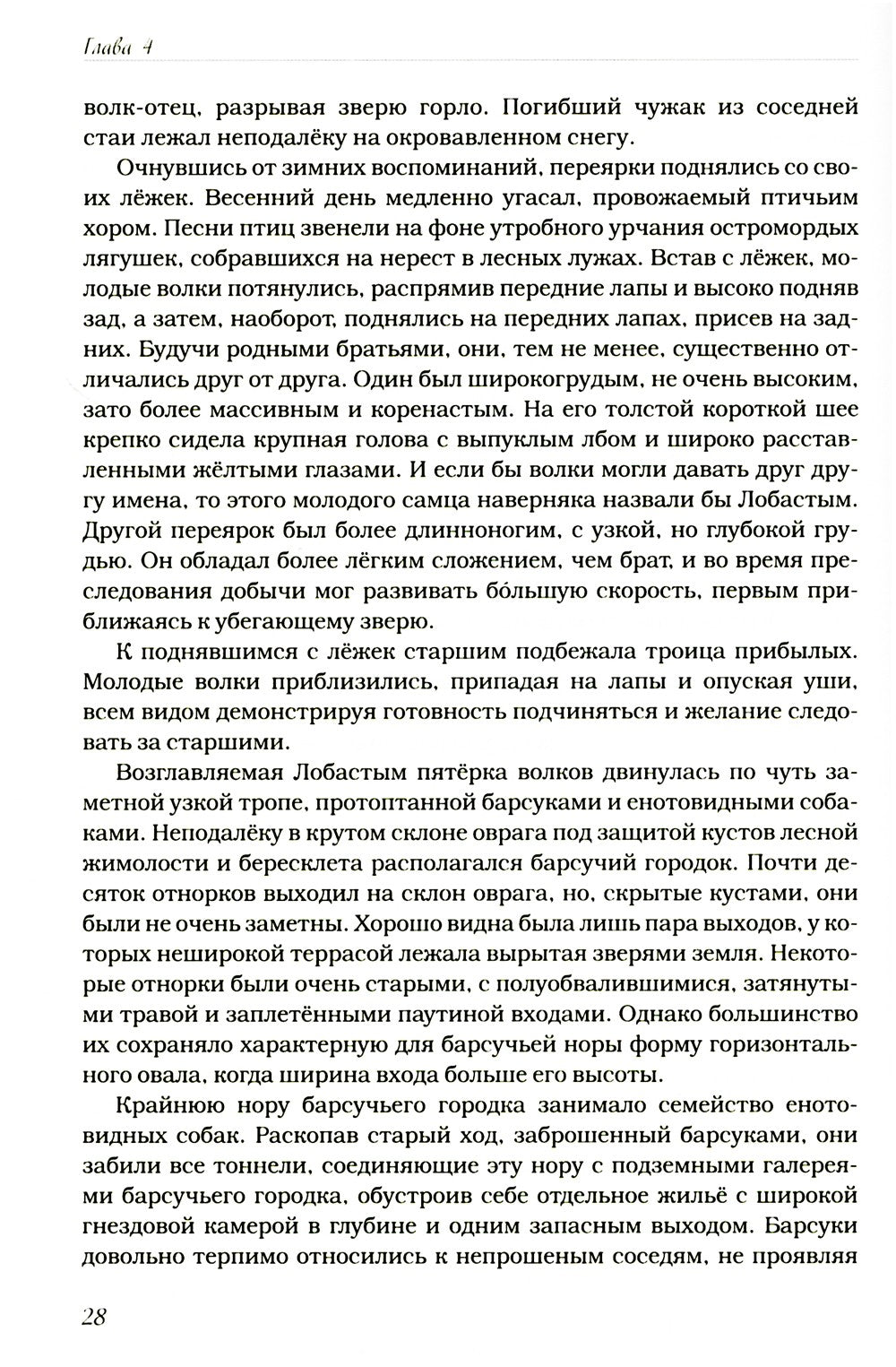 Волчьими тропами. Лесная быль