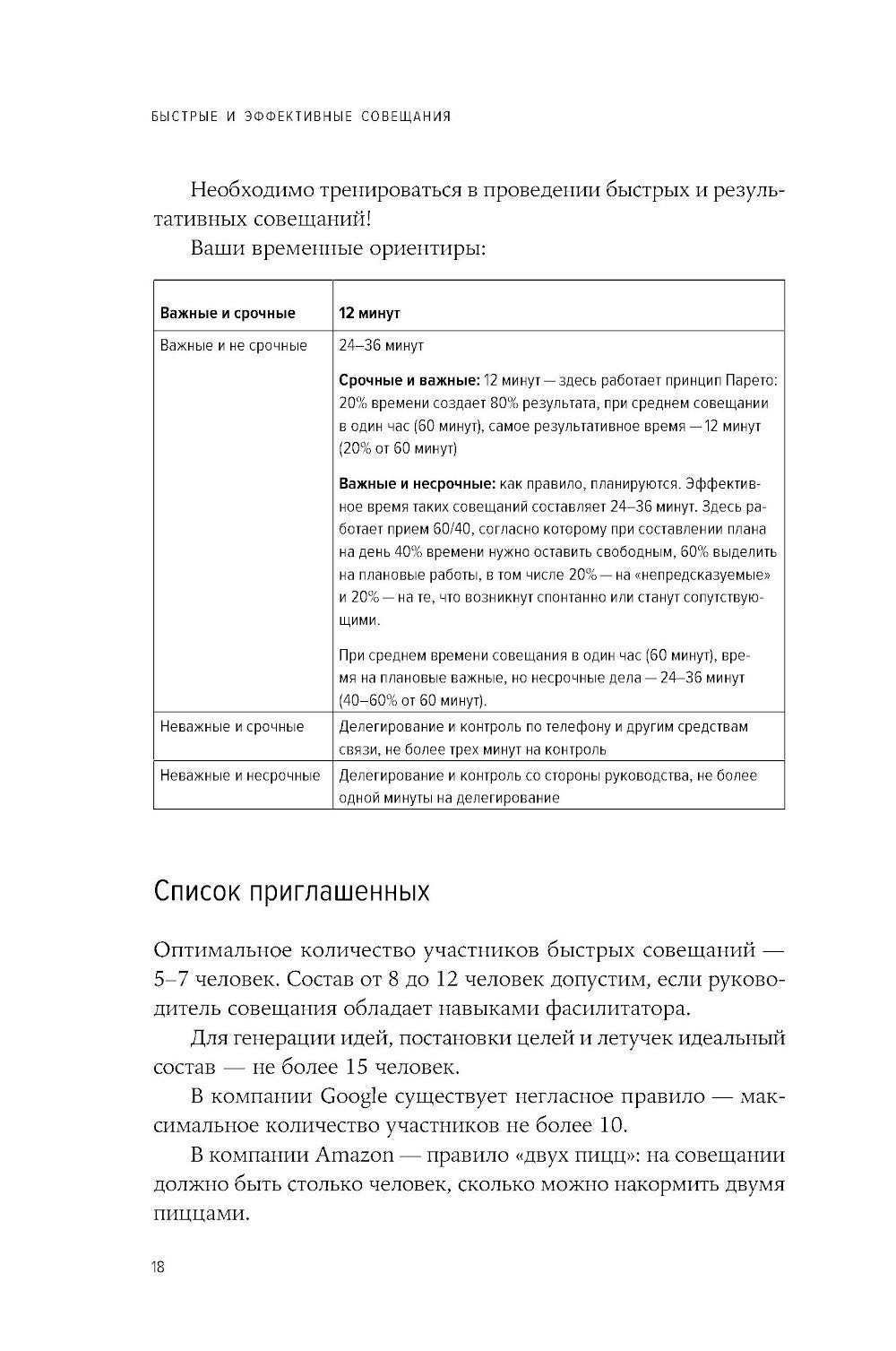 Быстрые и эффективные совещания: От подготовки до получения желаемого результата